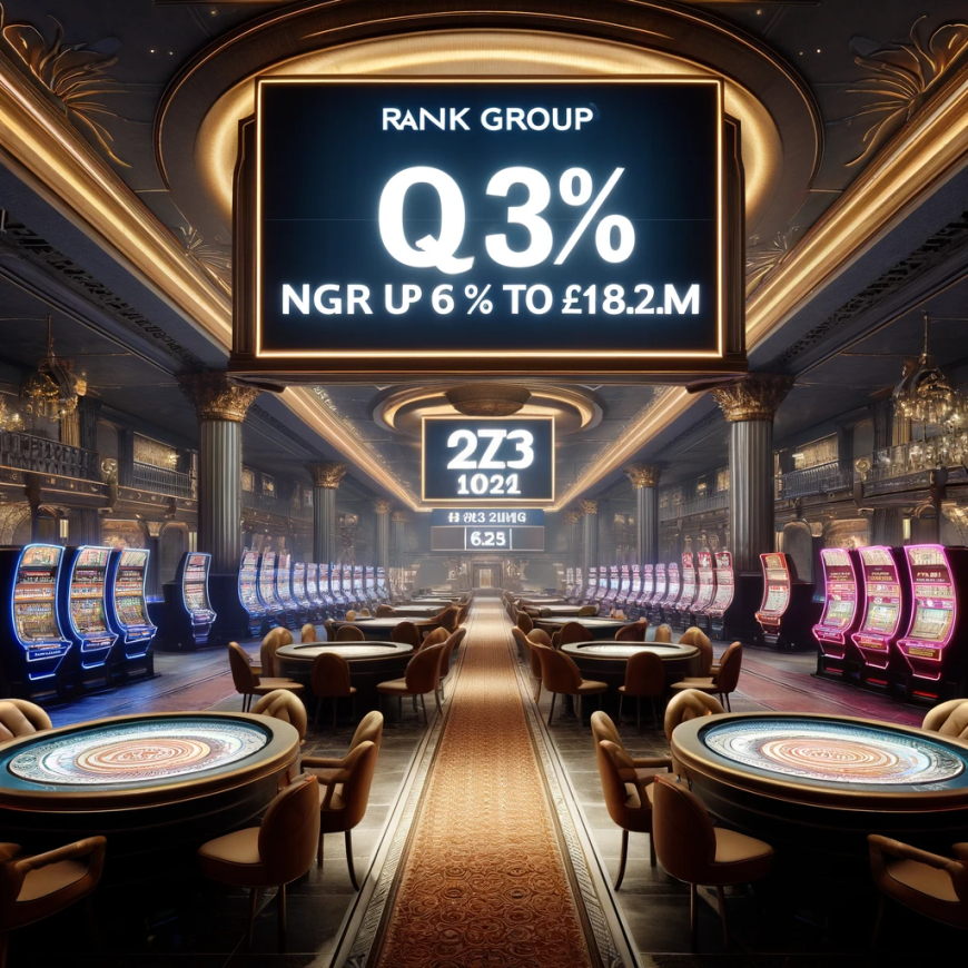 Rank Group Q3 2024: NGR Soars 6% to £182.3m, Driven by Venue and Digital Growth