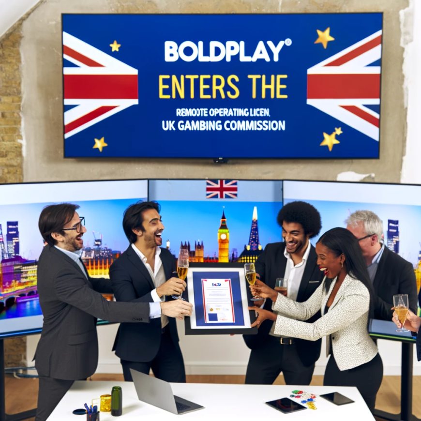 Boldplay Expands into UK Market with Remote Operating Licence from Gambling Commission